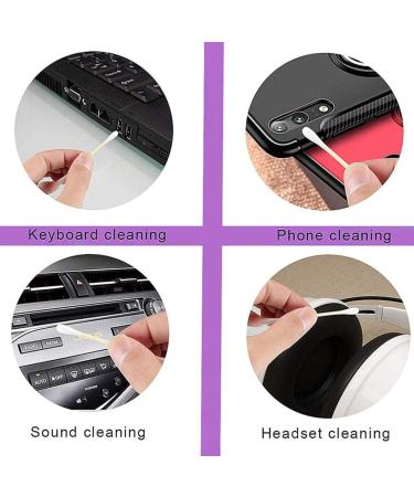 1000PCS Double-Ended Cotton Swabs - Eco-Friendly Wooden Cotton Buds for Makeup Ear Cleaning & Pets | International Shipping Available - Buy Online on GoSupps.com