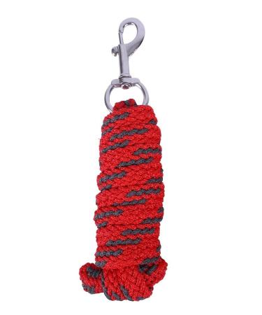ARBO-INOX - Tie rope - 2m - with carabiner - 12 colours (red)