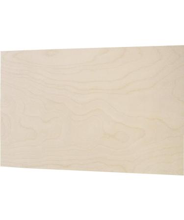 Premium Baltic Birch Plywood 3mm - 12x18 - 6 Flat Sheets - B/BB Grade Veneer for DIY Arts & Crafts, Woodworking, Laser Cutting Projects - Buy Online on GoSupps.com