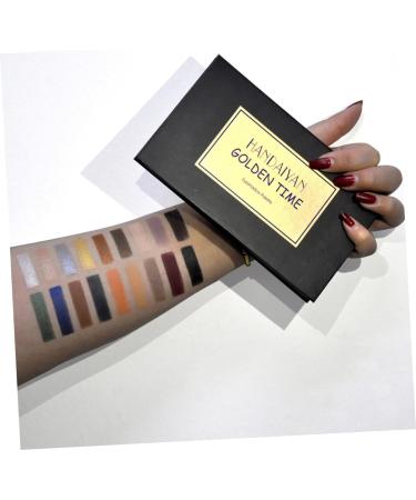 FOMIYES 18 Matte Cream Eyeshadow Makeup Palette Eyeshadow Eyeshadow Eye Shadow Miss Tray Flash medium Black - Buy Online on GoSupps.com