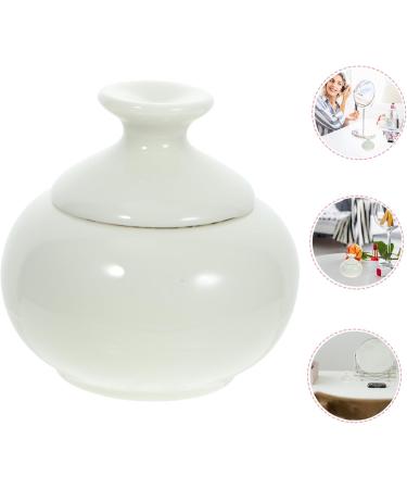 DOITOOL sample birthday party hat mascara small jar lip balm make up small container mini sample jar ceramics cosmetics sample container cream jar 4.7x4.7cm White - Buy Online on GoSupps.com