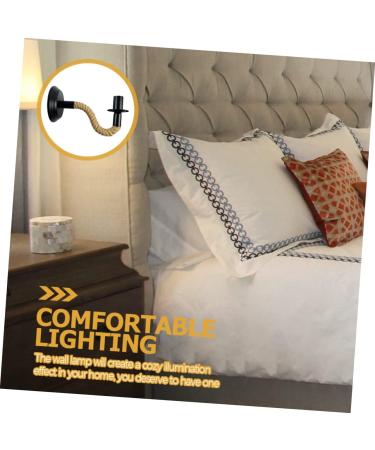 Angoily Wall Light Wall Mounted Light Fixture Plug in Wall Mounted Lamp Wall Lamp Bedside Lamp Household - Buy Online on GoSupps.com