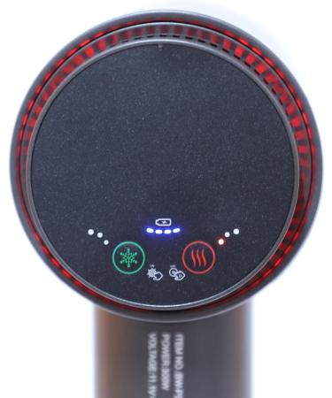 Cordless Hair Dryer Rechargeable Negative Ion Dryer Overheat Protection ABS Shell 6 Levels Intelligent Control Constant Temperature for Home (US Plug 100-240V) - Buy Online on GoSupps.com