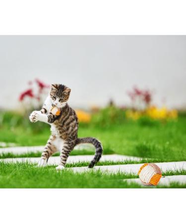 4-Pack Eco-Friendly Sisal Rope Balls for Cats - Interactive Scratch Toys & Pet Play Accessories - Buy Online on GoSupps.com