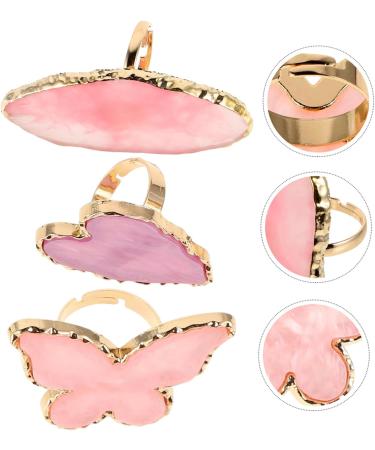 iplusmile Palette De M lange De Vernis Ongles En R sine 3 Pi ces Format Bague Pratique Pour Nail Art Femme Compact Usage Manucure - Buy Online on GoSupps.com