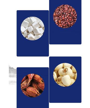 Tea 120g Tea 30 Counts Lily Jujube Tea Cape Combination Tea BAags Individual Tea Bag Health Tea for Daily Tea House - Buy Online on GoSupps.com