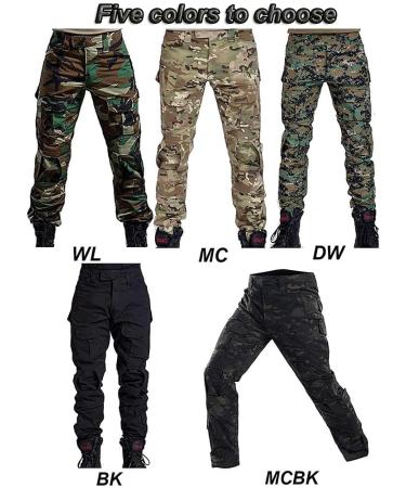 Buy World EU Army Tactical Airsoft Combat Pants for Men with Knee Pads | MCBK - International Shipping Available! - Buy Online on GoSupps.com