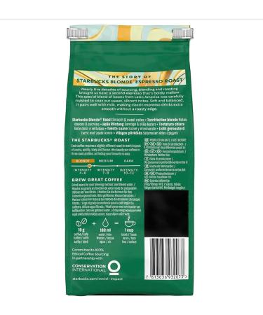 Blonde Espresso Blonde Roast Coffee Beans 200g X2 Double Pack - Buy Online on GoSupps.com