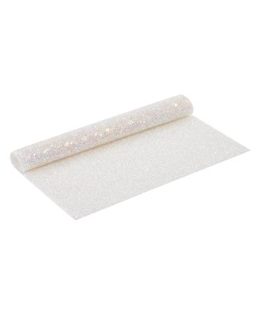 Glitter Nail Mat for Manicure Hand Rest 17x12-Inch (Bright Silver) - Iridescent Finish - Buy Online on GoSupps.com