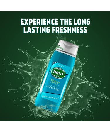 Brut Sport Shower Gel 500 ml for Men - Buy Online on GoSupps.com