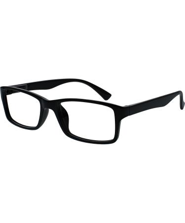 Buy Black Nearsighted Distance Glasses for Myopia | Designer Style for Men & Women - The Reading Glasses Company M92-1 -2.00 - Buy Online on GoSupps.com