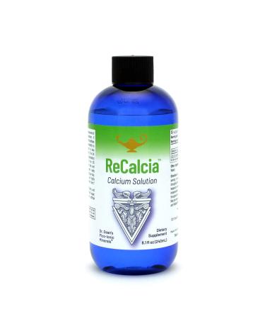 RnA ReSet - ReCalcia Liquid Calcium Solution High Absorption High Concentration PicoMeter Calcium Solution 240 MLS - by Dr. Carolyn Dean