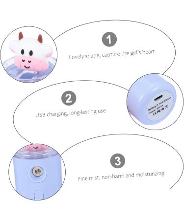 AUTSUPPL Moisturizer Portable Car Humidifier Mini Air Humidifier Oul Diffuser Blue Plastic Material 10.80X3.80X3.80CM - Buy Online on GoSupps.com
