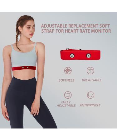 FitCent Adjustable Replacement Belt for Myzone MZ-3 MZ-1 | Soft Heart Rate Knives Red/Excursion Monochrome - International Shipping Available - Buy Online on GoSupps.com