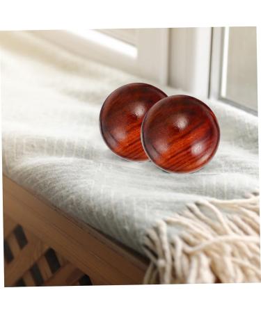 TOVINANNA 6 Stk Chinese Zen Meditation Balls | Wooden Acupuncture Massage & Ornaments for Relaxation Perfect Desktop Craft Decor - Buy Online on GoSupps.com
