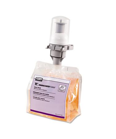 Rubbermaid 3486571 Enriched-Foam Soap Refill 1300mL Vanilla/White Peach 3/Carton