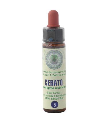 Cerato n 5 Fleur de Bach farmaflor 1 Flacon Comtpe Gouttes 10ml - Made in Italy