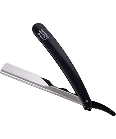 Ponik's Classic Razor Set for Men - High-Quality Stainless Steel with Transport Bag & 5 Replaceable Blades - Perfect for a Precise Beard Shave - Black - Buy Online on GoSupps.com