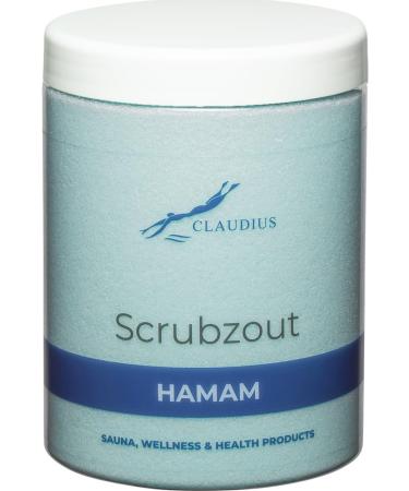 Claudius Scrub salt Hamam in handy jar 1250 grams