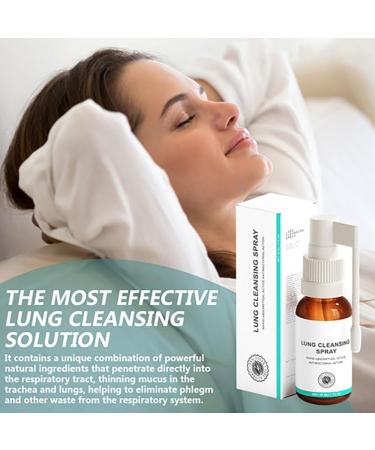 Herbal Lung Cleansing Spray Herbal Lung Cleansing Spray Herbal Lung Cleansing Spray Lung Health Spray Powerful Lung Support and Cleansing (3 Bottles) - Buy Online on GoSupps.com