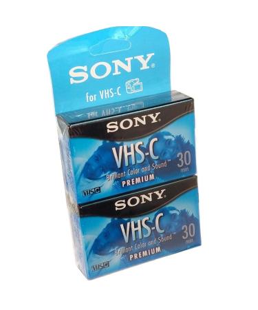 Sony VHS-C Premium 30-min. Videocassette, 2-Pack (TC30VH/2) - Buy Online on GoSupps.com
