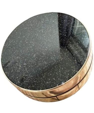 Air cushion puff case empty galaxy foundation make-up container with sponge powder squad and mirror for BB CC Liquid Foundation cream black 1