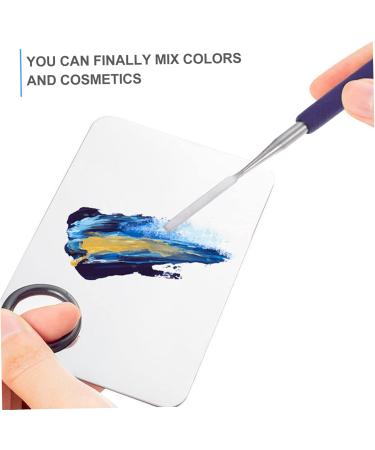 Beavorty palette stick Nail Art Stirring Tools nail art spatula makeup spatula Mixing Rod cosmetic mixing stick nail manicure tool nails gel Nail Art Tool Stainless steel nail polish - Buy Online on GoSupps.com