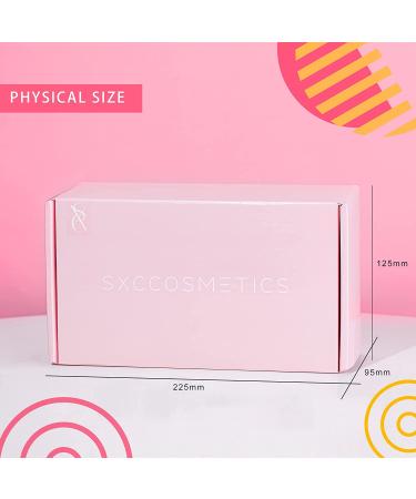 SXC Cosmetics G-45 Pink Gel Nail Polish Kit with XXL Nail Tips - Professional Nail Art Extension Starter Kit - Buy Online on GoSupps.com