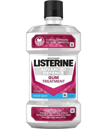 Listerine Advanced Defence Gum Treatment 500ml - Buy Best Mouthwash Online | International Shipping Available - Buy Online on GoSupps.com