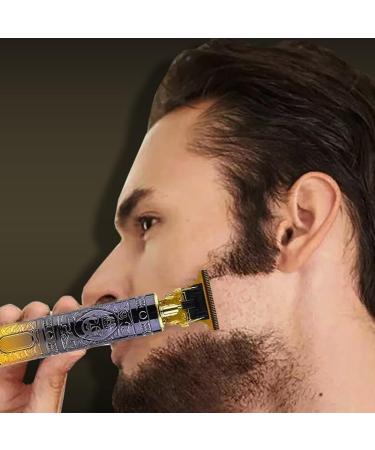 Buy Black Gold Electric Hair Clippers for Men - USB Rechargeable Multifunctional Haircutter & Shaver - Buy Online on GoSupps.com