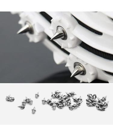 QPEY 42-Piece 1/4 Inch Steel Track Shoe Spikes Replacement Set with Wrench - Buy Online on GoSupps.com