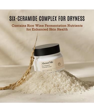 Shop About Me Rice Wine (Makgeolli) Ceramide Cream - Intensive Moisturizing Cream for Dry Sensitive Skin (85ml) | International Shipping Available - Buy Online on GoSupps.com