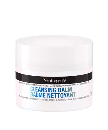 Neutrogena Cleansing Balm - Makeup Remover - Paraben Free Facial Cleanser - Fragrance Free 74 grams