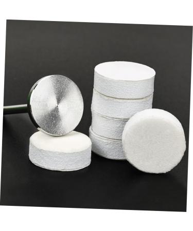 Ipetboom 50pcs Nail Accessories Electric Grinding Slices Disk Dead Skin Sanding Disc Tool Pedicure Remover 1.5x1.5cm White - Buy Online on GoSupps.com