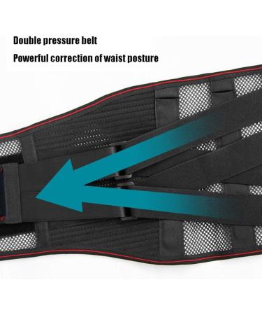 Samnuerly Self-Heated Lumbar Support Belt | Pain Relief for Men & Women | Large Size Back Support for Spinal Health - Buy Online on GoSupps.com