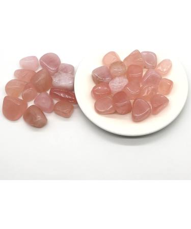 Natural Rose Quartz Crystals and Stones Tumbled Bulk Specime Stones Home Aquarium Decoration Gift - Buy Online on GoSupps.com
