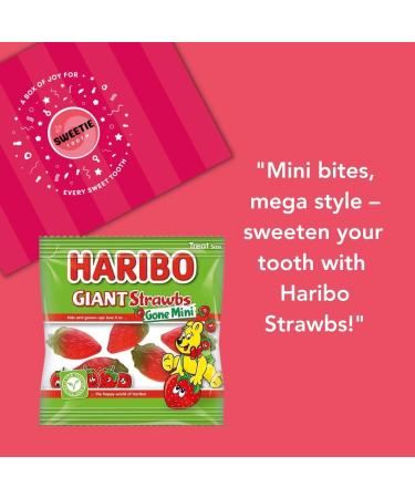 Sweetie Tooth's Premium 60 Bag Haribo Hamper Gift Box - Tangfastics Starmix Supermix & Strawbs - Gift box for Christmas Valentines Birthday Easter Kids Thank You Congratulations and More - Buy Online on GoSupps.com