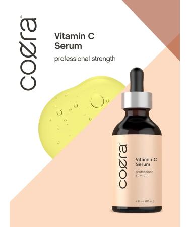 Vitamin C Serum for Face | 4 fl oz Hydrating Dark Spot Treatment | Paraben & SLS Free | International Shipping Available - Buy Online on GoSupps.com