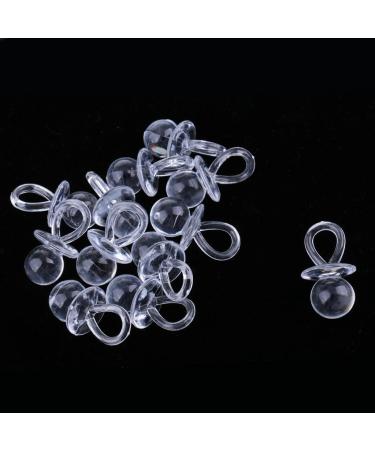 Colcolo 2X 12 Pieces Acrylic Pacifier Charms | Baby Shower Party Favors | International Shipping Available - Buy Online on GoSupps.com