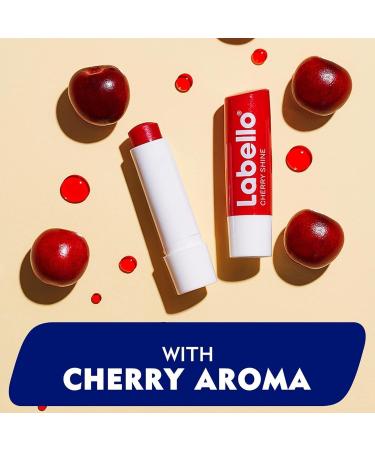  Italian Gourmet E.R. Cherry Shine Lip Balm 4.8g toning and nourishing with cherry aroma moisturizing lip balm 8 x 4.8g + Italian Gourmet Pulpa 400g - Buy Online on GoSupps.com