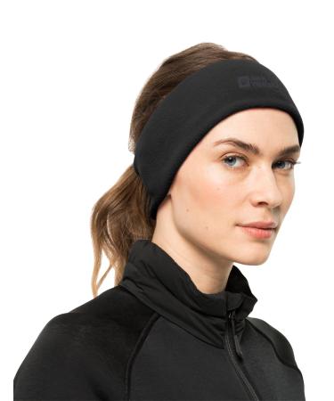 Jack Wolfskin Unisex Real Stuff Headband 1 piece (1 pack) Black