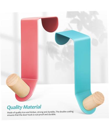 Baluue 8 Pcs Door Hook Cabinet Door Towel Holder Plant Hangers Robe Hanger Hook for Bathroom Key Towel Hook - Buy Online on GoSupps.com