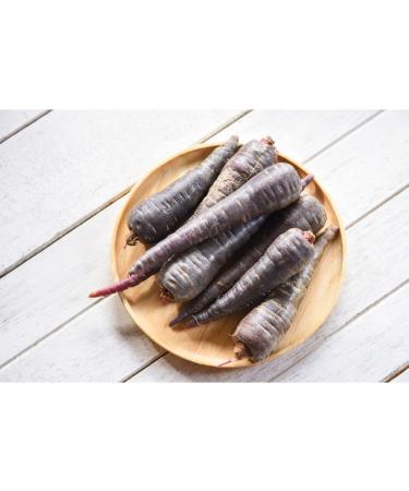 Buy Fresh Edible Carrots - Colorful Purple Carrots (2.50 KG) | International Shipping Available - Buy Online on GoSupps.com