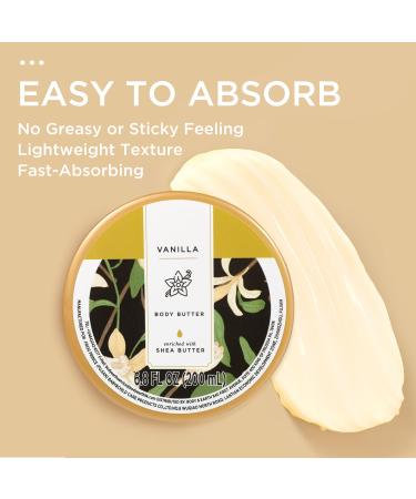 Princess Belle Vanilla Body Butter Body Moisturizer for Dry Skin with Natural Shea Butter Vanilla Body Care for Skin Deep Moisturizing and Softening-200ml(6.8 floz) Vanilla 7.05 Ounce (Pack of 1) - Buy Online on GoSupps.com