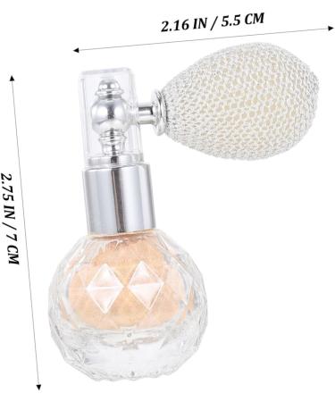 FOMIYES 3 Pcs Body Air Bag Powder Perfume Body Art Glitter Powder Spraying Bottle Baking Powder Miss Face Champagne Goldx3pcs mediumx3pcs - Buy Online on GoSupps.com