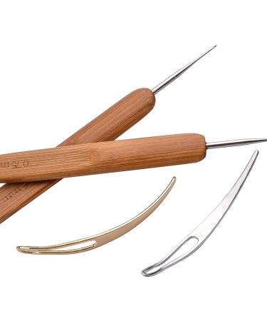 Dreadlocks Crochet Hook & Interlocking Tools Set for Easyloc Hair Dreadlocks - 2pcs - Buy Online on GoSupps.com