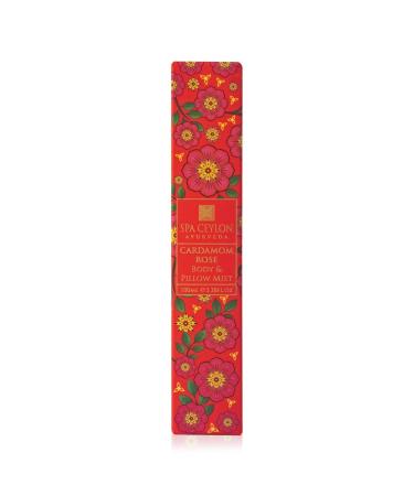 SPA CEYLON Cardamom Rose Body and Pillow Mist | Refreshing Skin Care Spray with Witch Hazel and Himalayan Rose | Non-Oily Fragrance Mist for All Skin Types - Buy Online on GoSupps.com