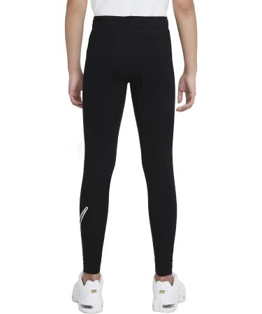 Nike Unisex Kids' Leggings NSW Favorites Gx 164 - Black/White | Shop Stylish Comfortable Kids' Activewear | Free International Shipping - Buy Online on GoSupps.com