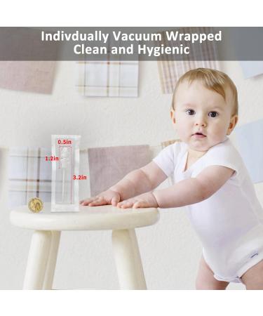 ALARTSNAIL Baby Oral Cleaner Set - 42 Tongue Cleaners, 1 Finger Toothbrush - Newborn to 36 Months - Individual Packaging - Umbrella Brush Head - Baby Mouth Hygiene Kit - Buy Online on GoSupps.com