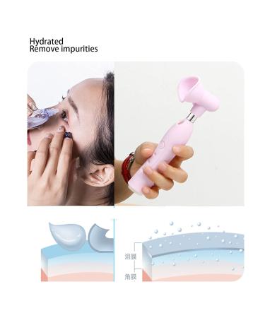 NATUDOCO Adjustable Vibration Eye Massager - Alleviate Eye Fatigue with Electrical Eye Ring - Pink Eye Relaxer for Tired Eyes - Buy Online on GoSupps.com